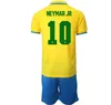 NEYMAR JR 10 22 23 Ensembles de maillots de football personnalisés avec des shorts personnalisés NERES 7 G.JESUS 9 20 DANI ALVES 13 CASEMIRO 5 ARTHUR 8 NERES 7 MARQUINHOS 4 TOOTBALL