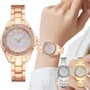 Wristwatches Brand Couple Watches European Style Ladies Luxury Diamond Watch Stainless Steel Quartz Casual BusinessWristwatches Wristwatches