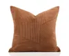 Cushion/Decorative Pillow Modern Simple Orange High-end Custom Cover Cushion Case Home Villa DecorCushion/Decorative