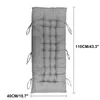 쿠션 / 장식 베개 110CMX40cm 야외 정원 락킹 갑판 의자 높은 뒷좌석 패드 두꺼운 태양 다다미 쿠션없이