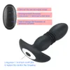 IKOKY télescopique vibrant gode godemichet Anal vibrateur Prostate masseur érotique sexy jouets pour hommes télécommande Anal