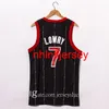 Mens Kyle 7 Lowry Fred 23 Vanvleet Pascal 43 Siakam Tracy 1 McGrady Vince 15 Carter Camisa Retro Basquete Jersey Tamanho S-5XL