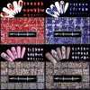 Kit de lujo Charm Nail Art s Diamond Alloy 3D Charms Crystal Nail Decoraciones DIY Joyería Piedras preciosas Nail Art Accessorie 220525