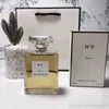 Heetste Verkoper Parfum voor Lady Parfums Geur N5 Geel 100ml EDP Geur Natuur Spray Langdurige Geuren Designer Merk Parfums Snelle Levering Groothandel