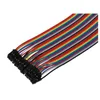 Autres accessoires d'éclairage Pcs Femelle à Soudure Flexible Breadboard Jumper Cable 40Pcs 20Cm 2.54Mm Male BreadboardOther