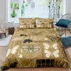 sets Death Moth Bedding Set Butterfly Modern 3d Print Comforter Luxury Queen King Single Size Duvet Cover Home Decor Geometry