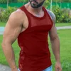 Tank Top Men kamizelki Koszulki Summer Sire Belse do męskiej odzieży Summer Casual Gym Fitness Slim Fit Shirts Top 220531