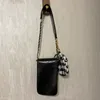 파티 선물 패션 여성 검은 색 화장품 가방 동전 지갑 휴대 전화 가방 유럽과 AME268E의 인기있는 아이템을 가진 클래식 체인