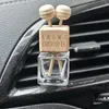 Diffusers 1 auto parfum fles hanger vorm luchtverfrisser opknoping glazen fles auto's decoratie essentiële olie diffusor inventaris groothandel