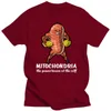 Heren t-shirts biologie wetenschap grappige mitochondria cel t shirt comfortabele zomerstijl o nek korte mouw printen vaste kleur origineel s