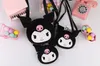 Kawali Kuromi Messenger bag Party Favor Soft Gevulde Knuffel Portemonnee Animal Handtassen Knuffels 19