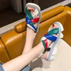 Open Anti-slip Lapolaka Platform 2022 Toe Women's Sandals Wedge Comfortable Soft Skin-friendly Low Heel 696