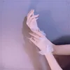 5本の指の手袋夏の甘いガーゼレースウェディングドレスハンドスリーブ女性ゴシックロリータフェメニーノアパレルアクセサリー