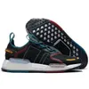 2022 NMDS R1 V3 Men Women Running Shoes OG Utility Green Legend Ink Triple Black Onix Ice Mint Crystal White Signal Green Pink Red Blue Designers Outdoor Sneakers