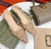 Mode l￥g h￤l sandaler sexig gasv￤v strass dekoration calico kvinnor kl￤dskor lyxdesigners party liten fyrkantig kattunge klack tillbaka