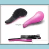 Hair Brushes Care Styling Tools Products Women Brush Fashion Detangling Handle Shower Comb Salon Tamer Tool De Drop Delivery 2021 H07