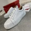 Männer Frauen Spikes Trainer Flache Turnschuhe Orlato Männer Schuhe Lackleder Runner Tennis Trainer mit Box EU47