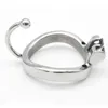 NXY Chastity Device Prisoner Bird Men's Stainless Steel Lock Cb6000 Arc Belt Hook Snap Ring Alternative Toy C274 0416