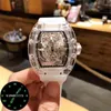 Richard's Milles Mechanics Luxury Watches Watch Mens Titta på armbandsur Leisure Men's Transparent Shell Automatic Mechanical Personality Full