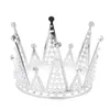 Party Decoration Cake Crown Birthday Adorn Pearl Topper Decor Silverparty
