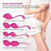 Nxy oeufs 3 en 1 Poids d'exercice Silicone Ben Wa Kegel Balls Set Wireless Remote Control Sex Toys for Women 01082614327