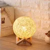 Internet Celebridade Rattan Ball Table Lamps Girl criativa sonho