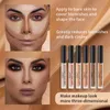 Ansikte ögonvätska concealer bas 6 färger full täckning concealers kostym för all hud ansikte makeup