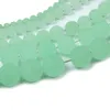 Other Natural Jades Stone Matte Light Green Chalcedony Round Loose Beads For Jewelry Making DIY Bracelet Necklace 4-12mmOther Toby22