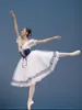 Scena zużycie klasycznego krótkiego rękawu baletu giselle kostium dla dorosłych kobiety długie ubiór latarny profesjonalny tutu dziewcząt