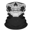 Maschera teschio Sport all'aria aperta Sci Bici Moto Sciarpe Bandana Maschere per il viso morbide e traspiranti antipolvere Protezione quotidiana per esterni SN4695