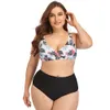 Momens sexy moda de banho de banho de banho de banho de natação de natação de praia de duas peças de duas peças de cor preta branca plus size sem sutiã suporte de arrue de verão biquínis de banho de verão