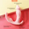 Par Massager Masturbator Telescopic Heat Vibrator för kvinnor G SPOT Big Dildo Vaginal Tongue Slicking Sex Toys For Adult 220329