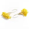 Dangle & Chandelier Women Drop Earrings Fashion Creative Dried Flower Charm EarringsDangle