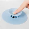 Strainers Silicone flying saucer floor drain kitchen push-type bathroom sink anti-ging plastic anti-odor closed sink filter cover4587426