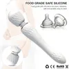 Siliconen van hoge kwaliteit AV-vibrator Magic Wand vrouwelijke masturbator tepelmassager g-spot clitoral stimulator seksspeeltjes voor paar 220725