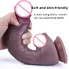 Realistic Dildos Erotic Black Skin Dick with Super Strong Suction Cup sexy Toys for Woman Men Artificial Penis G-spot Simulation