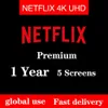 NUEVA cuenta global de la UE Netflix Premium 4K Israel Italia Francia España Alemania Corea Opección Oficial Worldwides 4K Estable Estable Plan