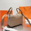 Modedesignerväskor Handväska i äkta läder Högkvalitativ Crossbody-väska Mini Lindies Mjuka Läder Lychee Kohud Doctor Handväska Kvinnor Handväskor Portmonnäer med låda