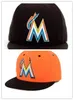 2022 Хороший дизайн Marlins M Letter Baseball Caps Хип -хоп -шап