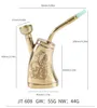 Rookpijpen draagbare handheld Hookah Kettle Dual-Purpose puur koperen waterfilter