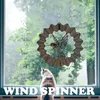 Decorative Objects & Figurines Wind Chimes Art Stainless Steel Metal Hummingbird Sunflower Indoor Outdoor Yard Garden Window Hanging WindChi