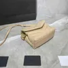 Cross Body Women Luxurys مصممين حقائب الجلود المصممة للمرأة مصممة كروس بودو Loulou Mini Long Conder Pass