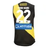 2022 Tigers AFL Oppige Guernsey Mens Grootte S2XL Afdruk Aangepaste naamnummer Topkwaliteit Levering196W9362995