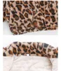 Зима для малышей девочки с теплыми капюшонами осень леопардовой печать с печеной детской одежда детские куртки модные девочки одежда J220718