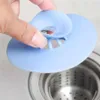 Strainers Silicone flying saucer floor drain kitchen push-type bathroom sink anti-ging plastic anti-odor closed sink filter cover7280843