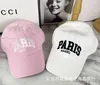 Balencigass Baseball Hat Caps Parisian Spring and Summer Paris Washing Hole Gen Women's Women Women Women B