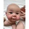 19 inch reeds afgewerkt geschilderde herboren poppenonderdelen Juliette schattige baby 3D -schilderij met zichtbare aderen doek lichaam inbegrepen 220504