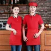 Goede merk Tracksuits Summer Catering Ober Short Sleeve T-shirt Betterel Better Pot Restaurant Barbecue Supermarket Tooling