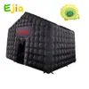 Party Activities Giant Black Portable Disco Mobile Inflatable Nightclub Party Tent