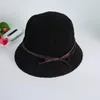 Berets Women Sun Bucket Hat Belt Pure Fisherman Straw Straw Hats Visor Travel Travel Acadt Caps Cotton Cotton Cap CP0244Berets